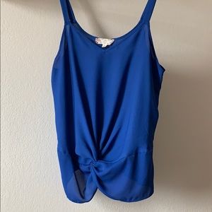 Tie-Front Tank Top